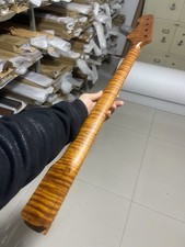 Basso elettrico 4 corde stile jazz 21fret manico fiamma tostata acero 34 pollici