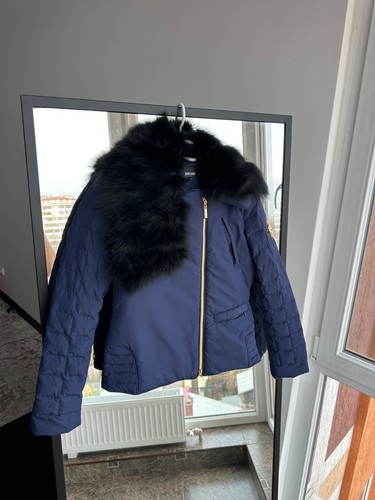 Just cavalli navy faux fur - navy,