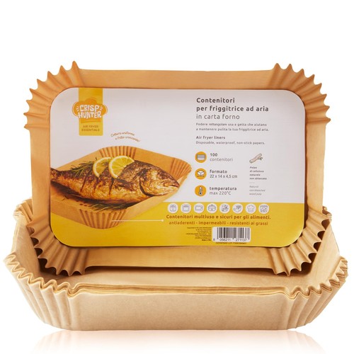 Carta forno per friggitrice - carta,