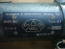 Accessoires télémètre 0.8 ww2 Indochine Algérie type Us Jeep Willys Dodge Wc 