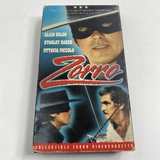 Original ZORRO VHS Movie 1974