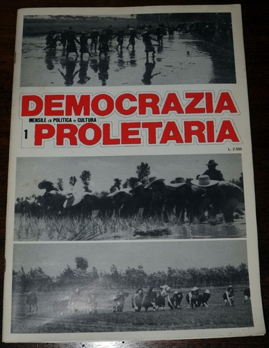 Democrazia proletaria mensile - democrazia,