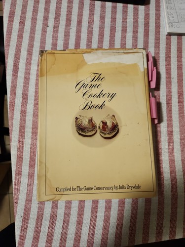 Game cookery book drysdale - by,