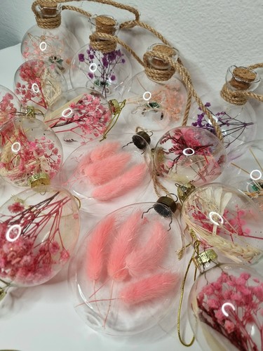 Decorazioni sfere vetro con - in,