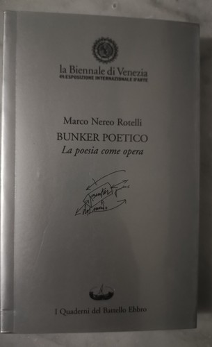 Bunker poetico marco - ", "