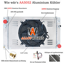 3 Serie Radiatore + Ventola +