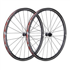 pair of gravel wheels carbon