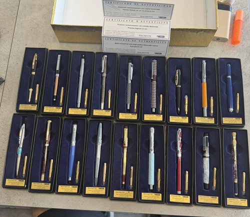 Penna stilografica hachette - penna,
