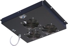 Informatica - Vari - Gruppo 3 Ventole Soffitto Con Termostato Per Armadi Rack