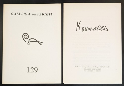 Jannis kounellis galleria - kounellis,