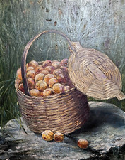 Antico dipinto originale XIX