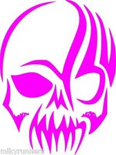 Teschio Skull  Stikers-Adesivo Prespaziato decorazioni stampe auto moto casa