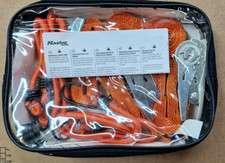 SET CINGHIE DI FISSAGGIO A CRICCHETTO M. 3 PORTATA 300 KG