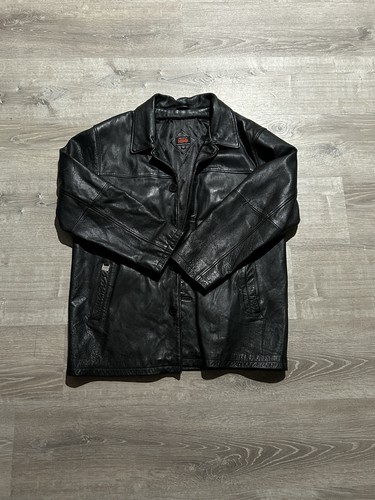 Giacca pelle nera vintage - , hbo