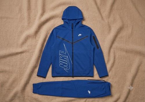 Nike tuta sportiva uomo blu - sportiva,
