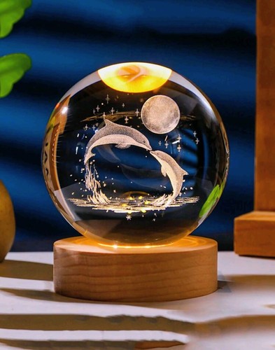 Sfera cristallo in - sfera, 3d