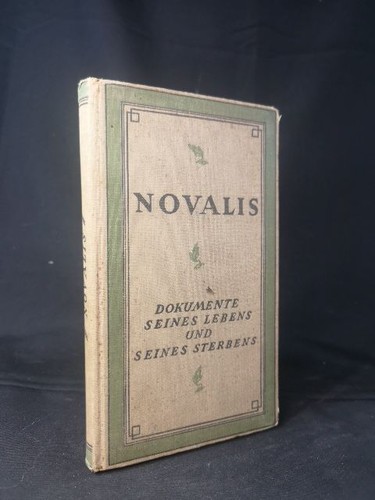 Novalis documenti della - novalis:, sua