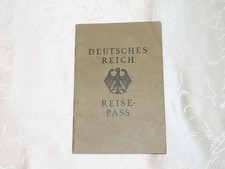 Passaporto Del Reich Tedesco