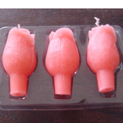Candele rose rosse matrimonio
