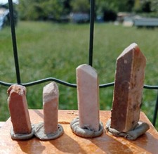 ORTOCLASIO BAVENO Lotto 4 Cristalli minerali alpini da collezione 