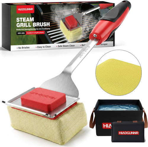 Spazzola grill senza setole - spazzola,