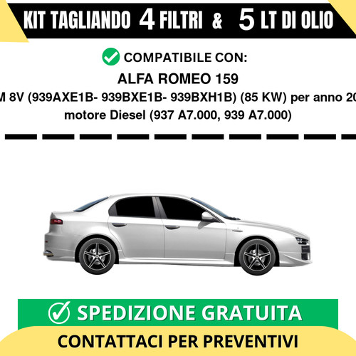 Tagliando per alfa romeo - tagliando,