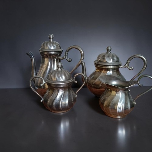 Set tea silver - tea, plated