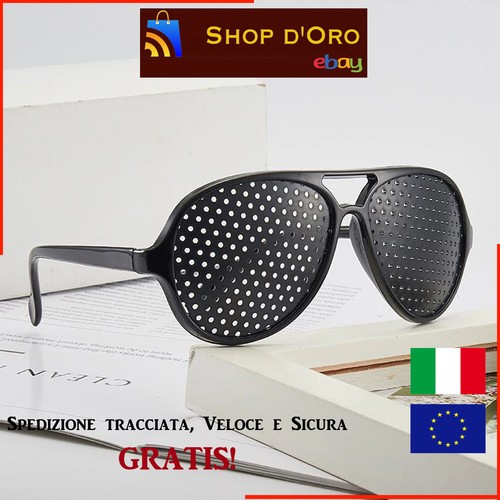 Occhiali fori stenopeici - fori,