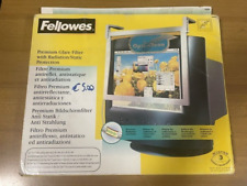 retrocomputer fellowes schermo ottico in cristallo monitor tubo catodico vintage