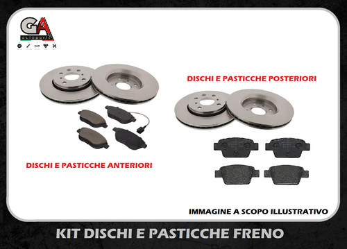 Kit dischi pastiglie - kit,