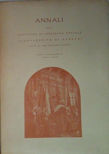 Annali della cattedra di - ,
