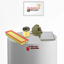 KIT TAGLIANDO 4 FILTRI PER PEUGEOT 1007/307/308 1.4/1.6 HDI 66/80KW dal 2003