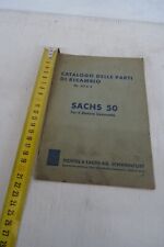 catalogo parti di ricambio Sachs 50 motore Saxonette