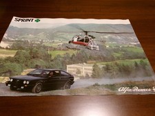 ALFA ROMEO ORIGINAL POSTER