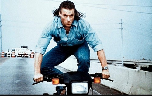 Vintage hard target van damme - vintage,