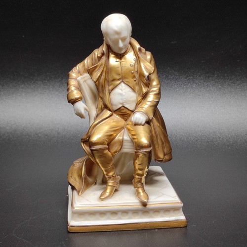 Statuina ceramica bianca - in,