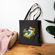 Borsa tote per gatti - sdraio, su