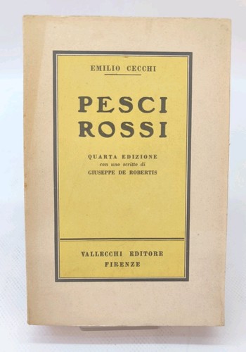 Pesci rossi cecchi emilio - cecchi,