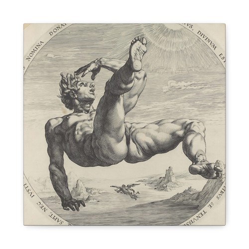 Hendrick goltzius icaro dai - goltzius,