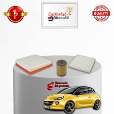 KIT TAGLIANDO 3 FILTRI OPEL ADAM 1.4 GPL 64KW 87CV DAL 2013 ->
