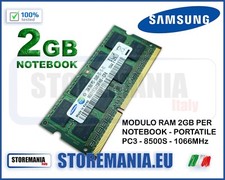 2GB RAM SODIMM DDR3 SAMSUNG