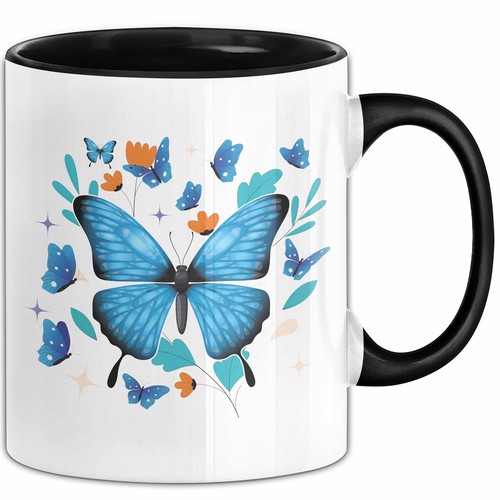 Tazza farfalla grafica idea