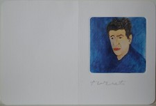 Fotolitografia firmata di Giulio Turcato (Autoritratti firmati BolaffiArte)