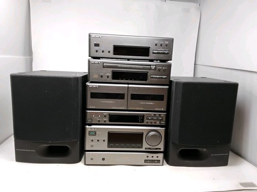 Sistema mini hifi sony - mini-hifi, vintage
