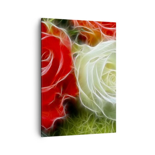 Quadro tela 50x70cm fiori - quadro, su