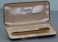 PENNA STILOGRAFICA COLUMBUS EXTRA LAMINATO ORO PENNINO F