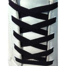 LACCI PER SCARPE NERI PIATTI