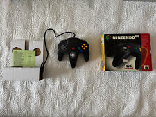 Nintendo 64 | Genuine Original Controller (Black) | 1996 | Complete with Box