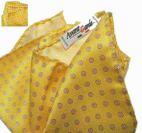 Fazzoletto taschino giallo - da,