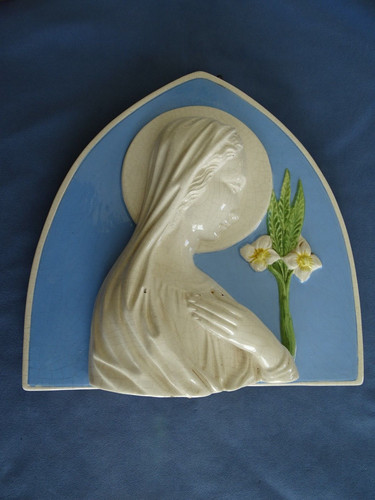 Vecchia placca ceramica - vecchia,